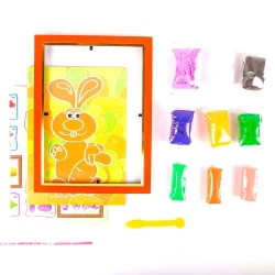 Картина из лёгкого пластилина Panno «Кролик»