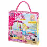 Конструктор "Тележка с мороженым" из серии Barbie, Mega Bloks
