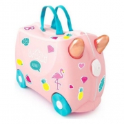 Детский чемодан на колесах Trunki  Фламинго Флосси