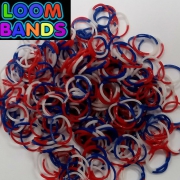 Триколор  резиночки Loom Bands (300шт)