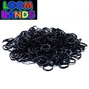 Черные резиночки Loom Bands (600шт)