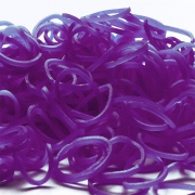 Фиолетовые  резиночки Loom Bands (600шт)