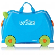 Детский чемодан на колесах Trunki Terrance (Транки Терренс) Голубой